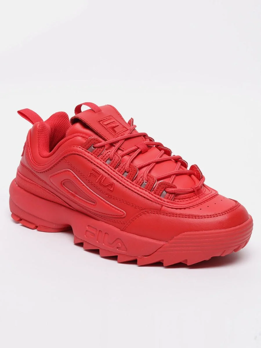 Fila Red Disruptor II Premium Women's Sneakers - image 1