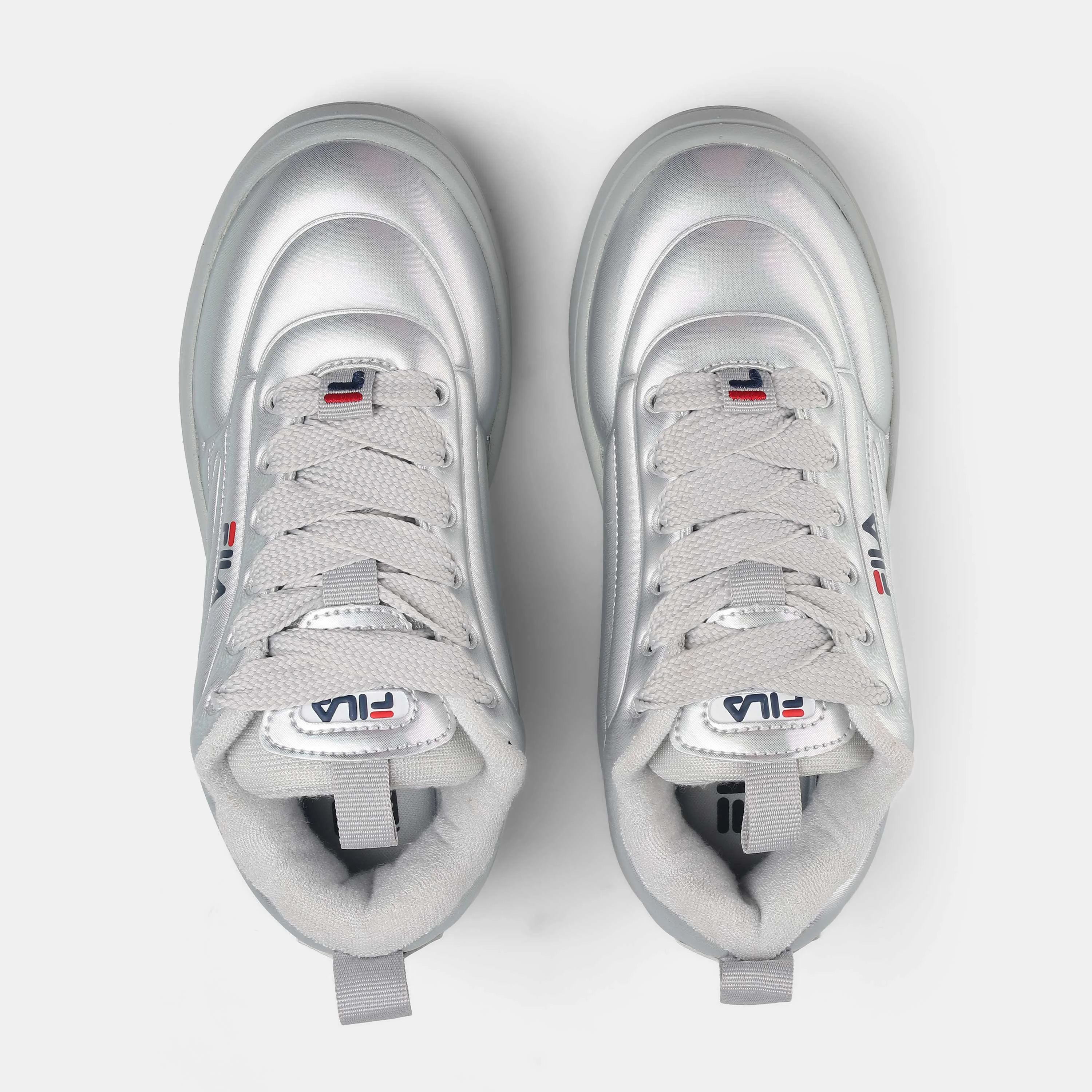 Fila Women Silver Superbubble Shoes - image 2