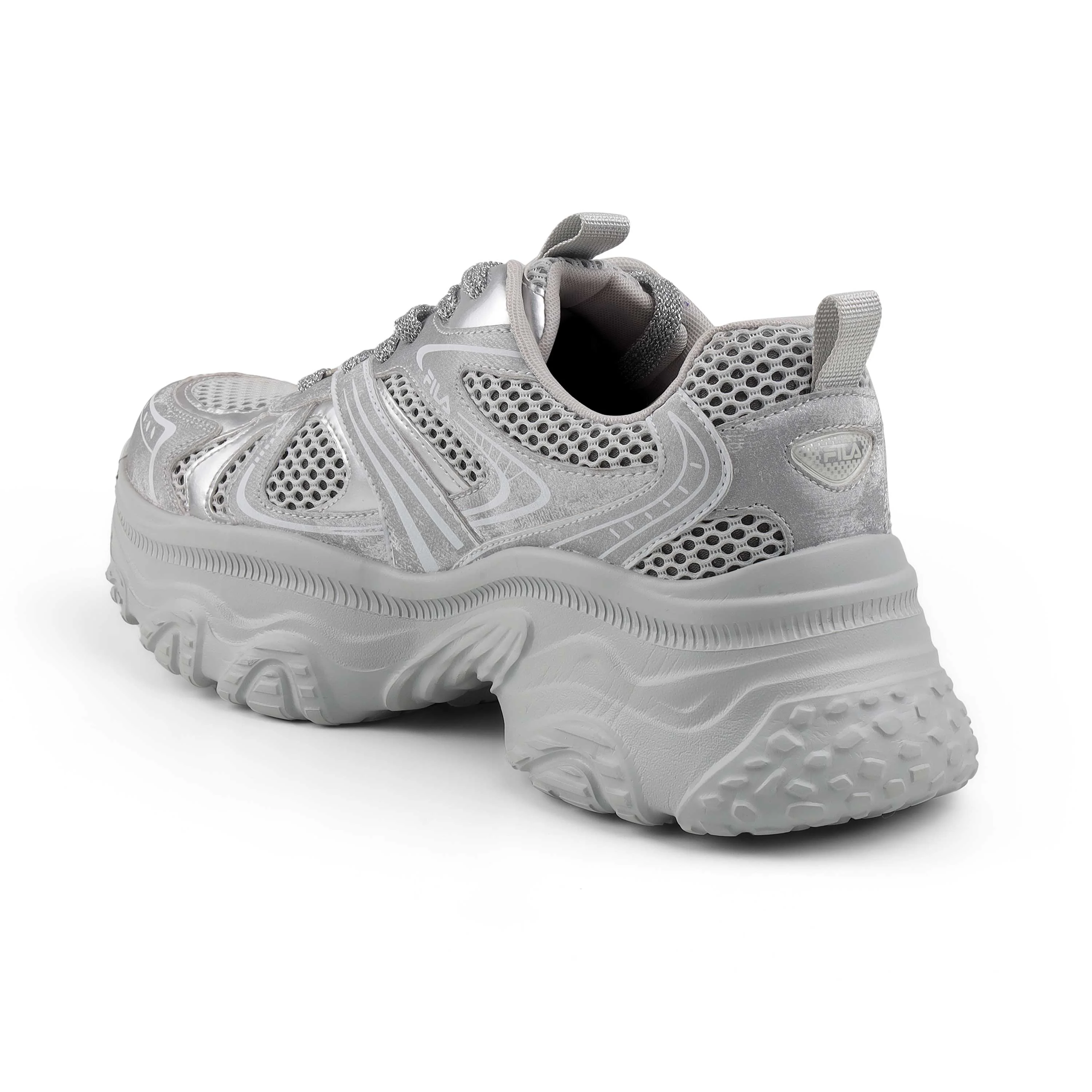Fila Women Silver Envi Melani Metallic Shoes - image 1