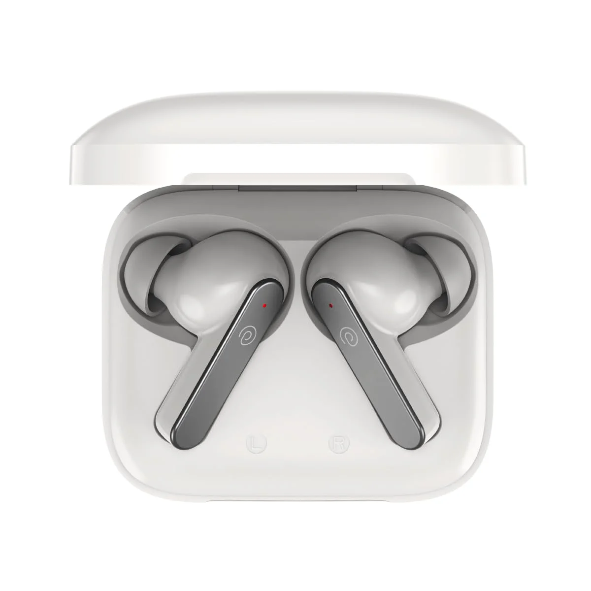 pTron Newly Launched Bassbuds Gomax TWS Earbuds, TruTalk AI-ENC Calls, 36Hrs Playtime, 13mm Drivers, in-Ear Bluetooth 5.3 Wireless Headphones, Voice Assistant, Type-C Fast Charging & IPX5 (White) - image 1