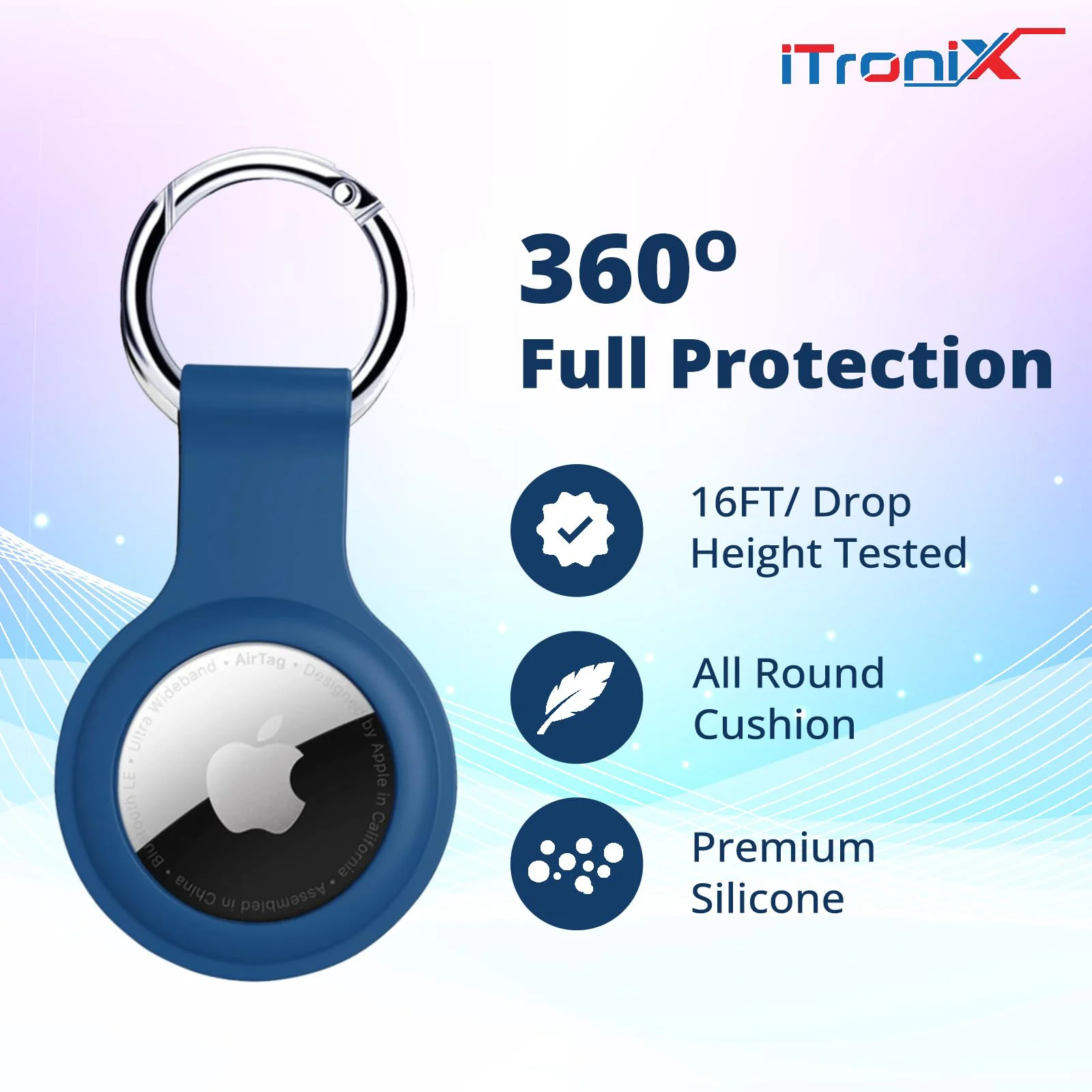 iTronix Silicone Case for Apple Air Tag - image 1