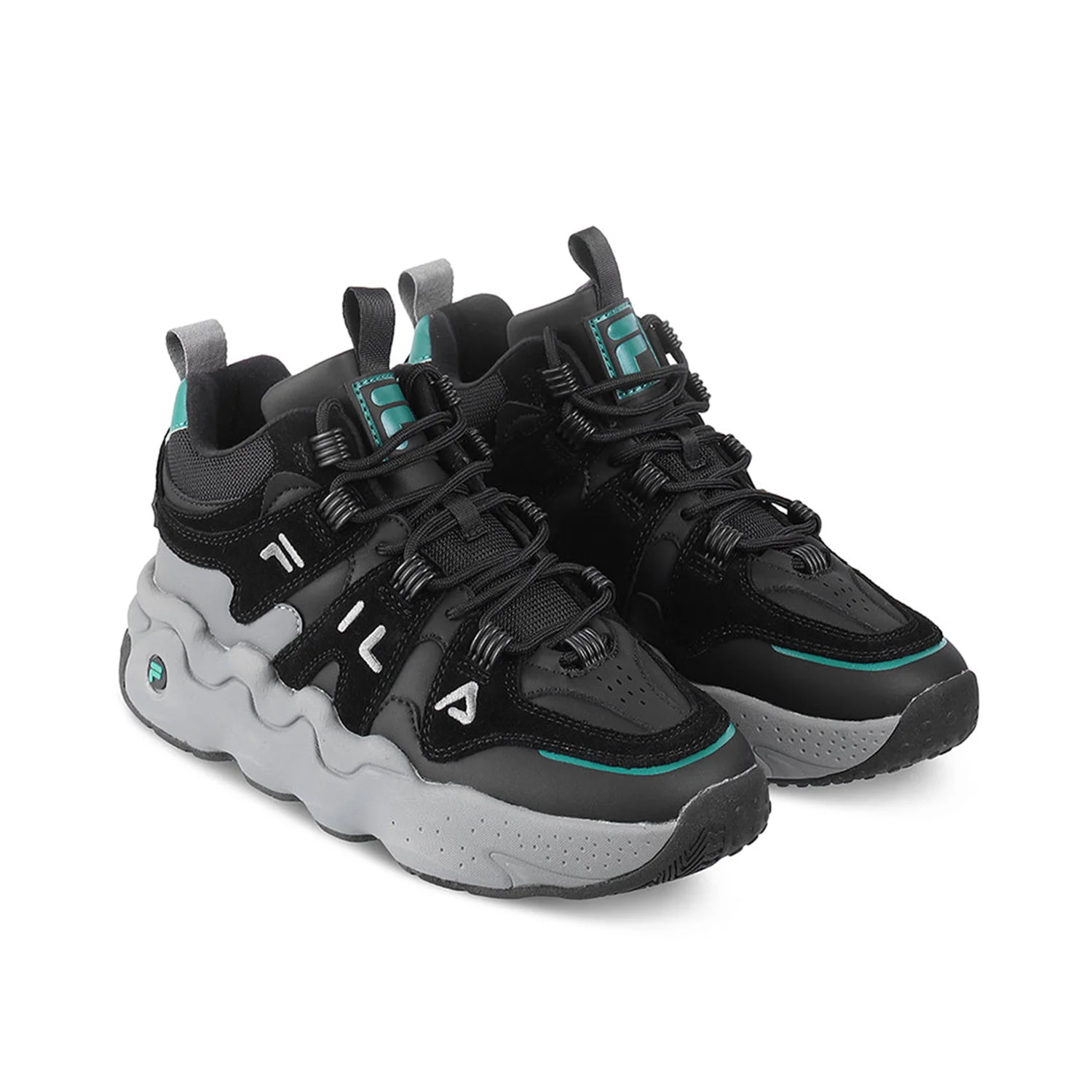 Fila Unisex Ri-Tss High Iii Black Sneakers - image 1