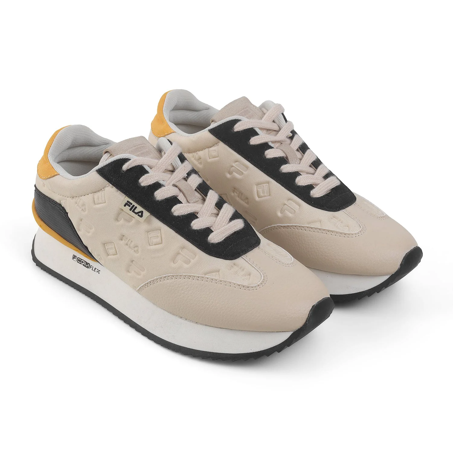 Fila Women Beige Retro-Jo Debo Shoes - image 2