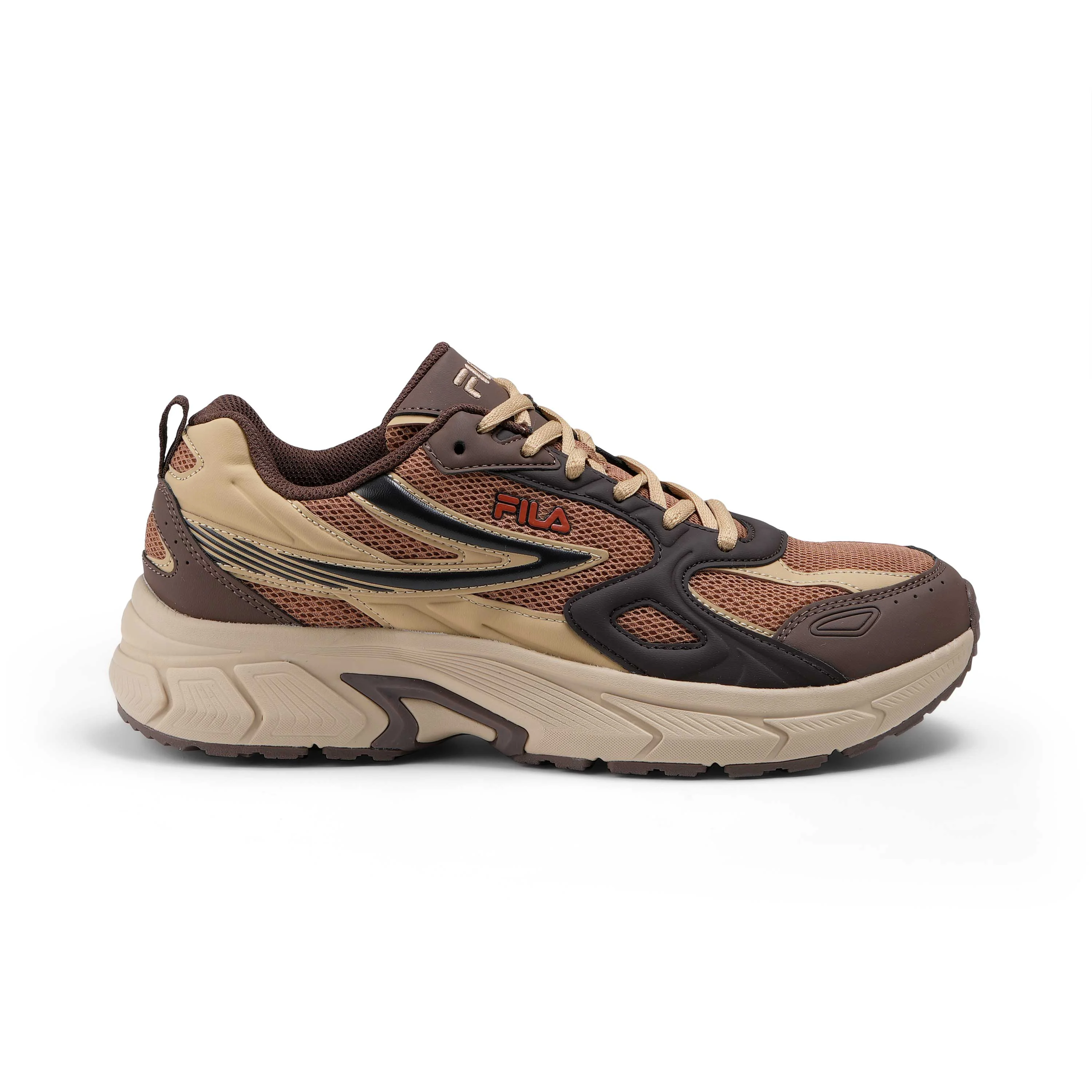 Fila Men Brown Retro Running 3 Shoe - image 2