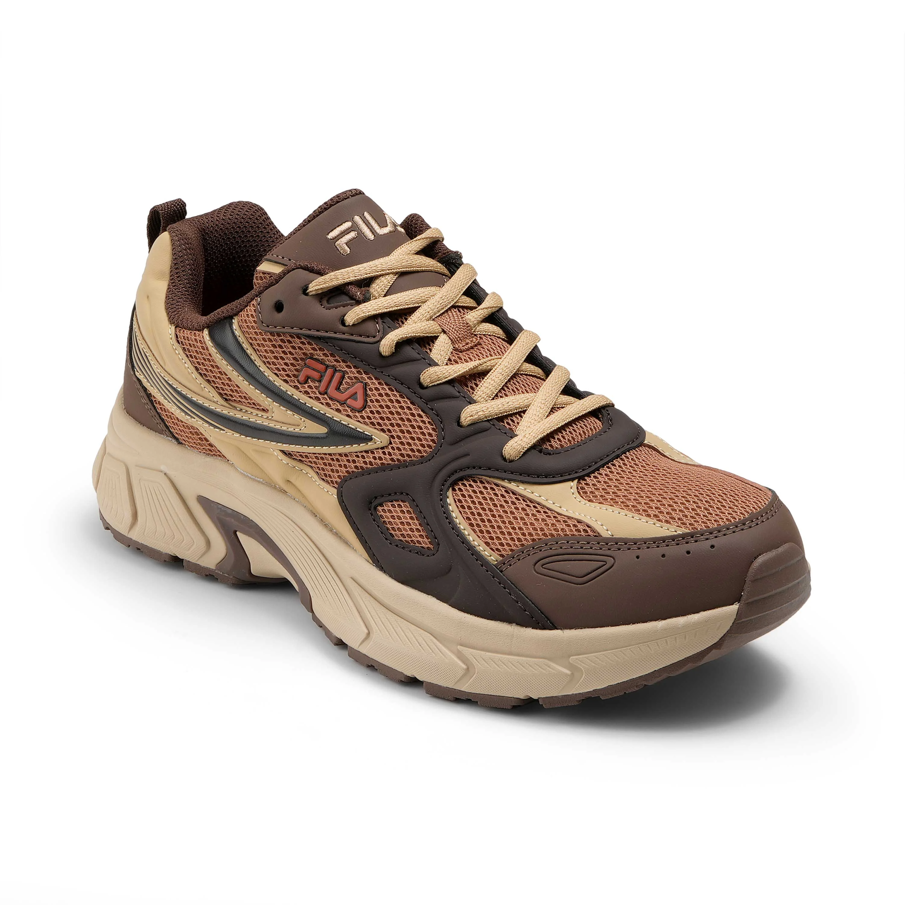 Fila Men Brown Retro Running 3 Shoe - image 1