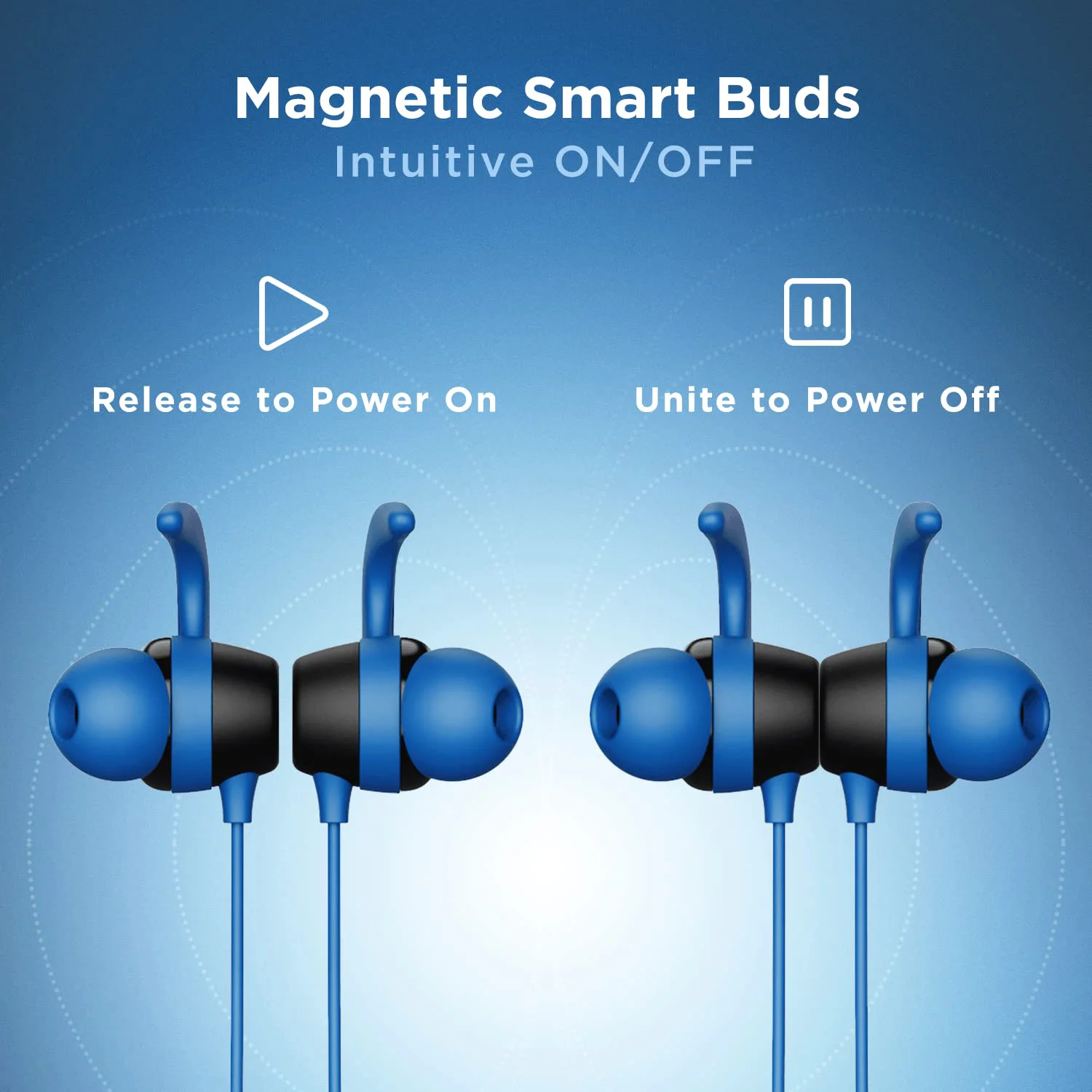 boAt Rockerz 255 Neo in-Ear Bluetooth Neckband with Mic with ENx Tech, Smart Magnetic Buds, ASAP Charge, Upto 25 Hours Playback, 12MM Drivers, Beast Mode, Dual Pairing (Furious Blue) - image 2