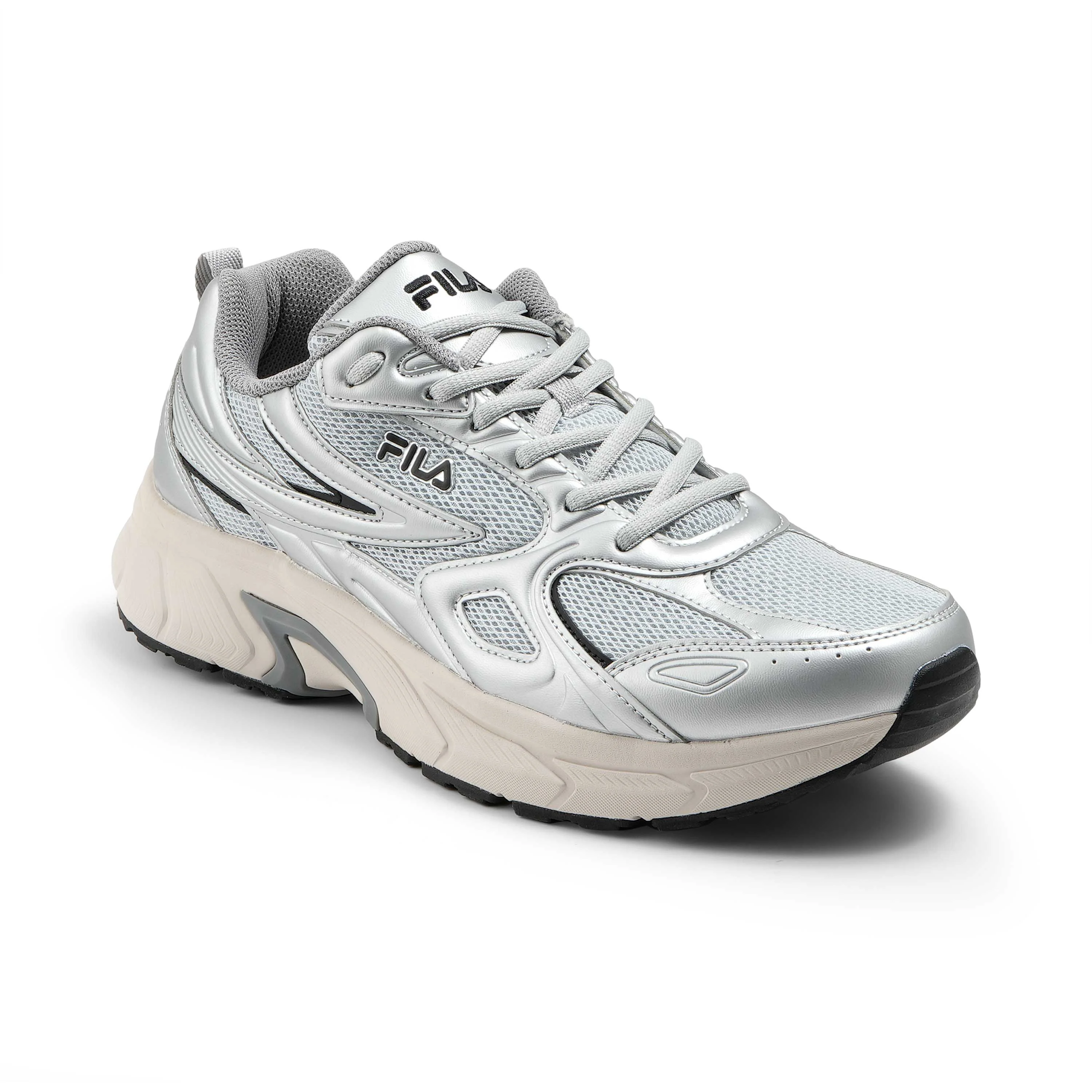 Fila Women Silver Retro Running 3 Shoe - image 1