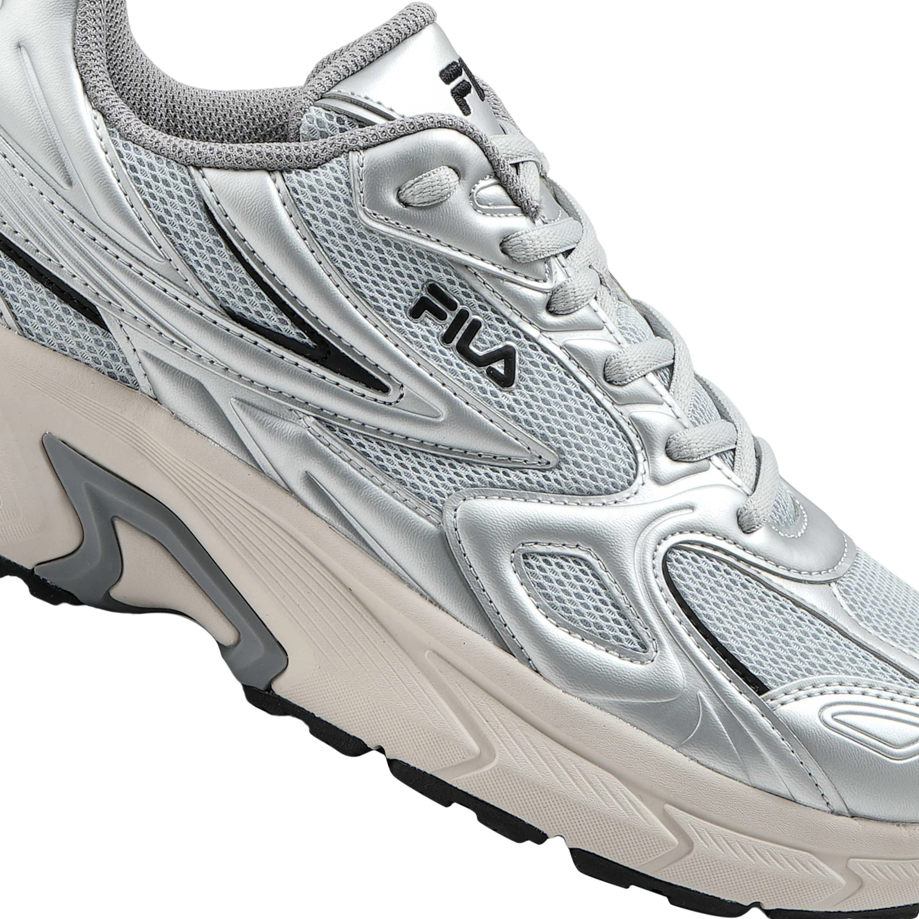 Fila Women Silver Retro Running 3 Shoe - image 2